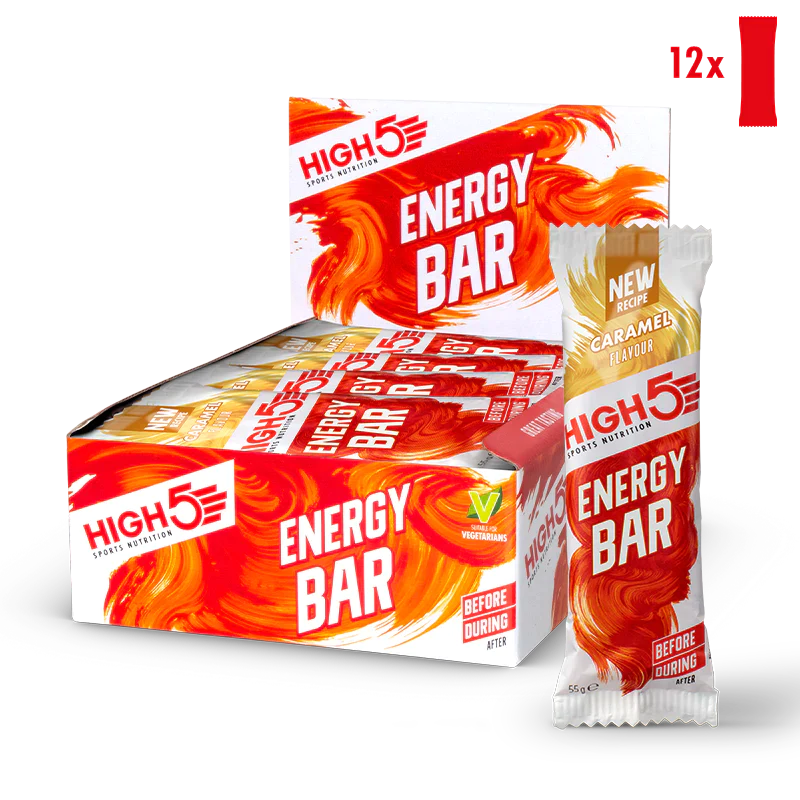 Load image into Gallery viewer, High5 Energy Bar Caramel (12 x 55g)
