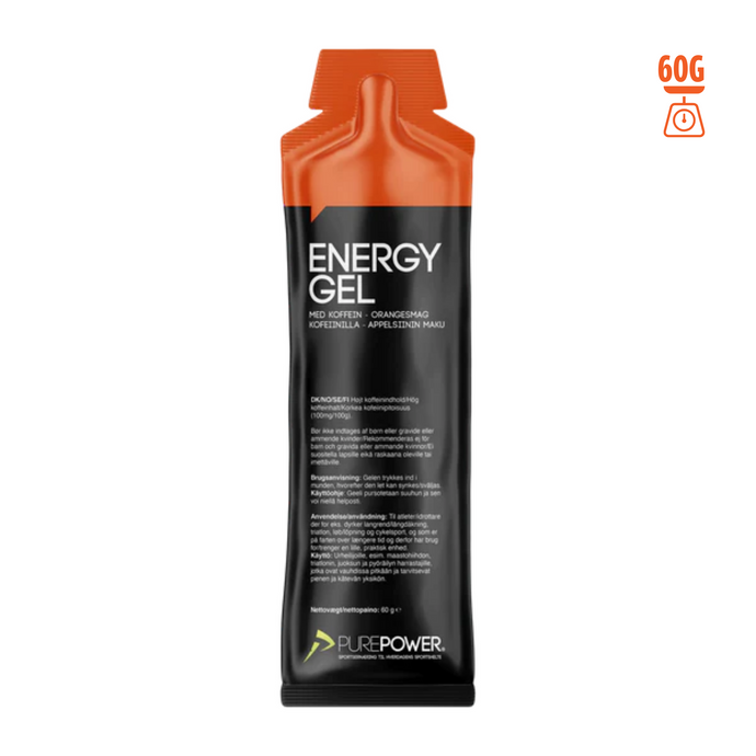 PurePower Energy Gel Orange with Caffeine (60g)