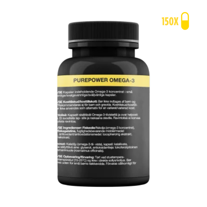 PurePower Omega-3 Capsules (150 caps)