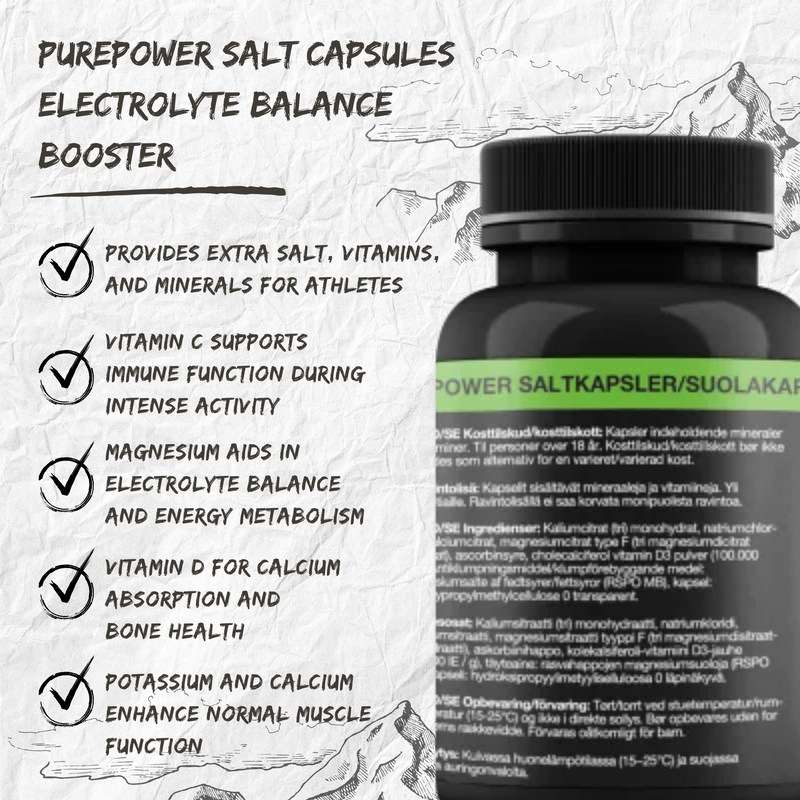 Load image into Gallery viewer, PurePower Salt Tablets (90 caps)
