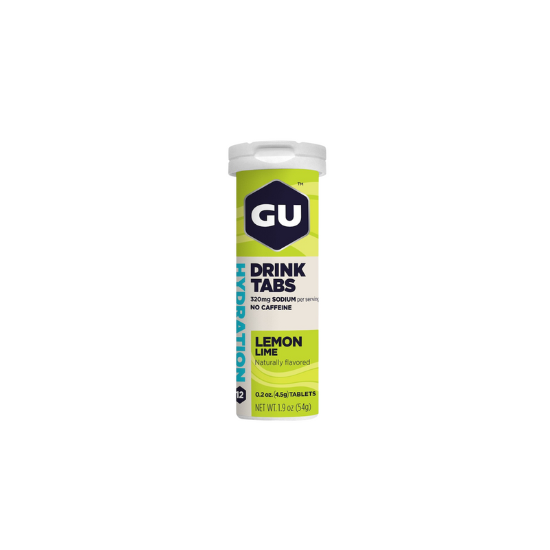 Load image into Gallery viewer, GU Energy Electrolyte Tabs Hydration Lemon Lime (8 x 12 Tabs)
