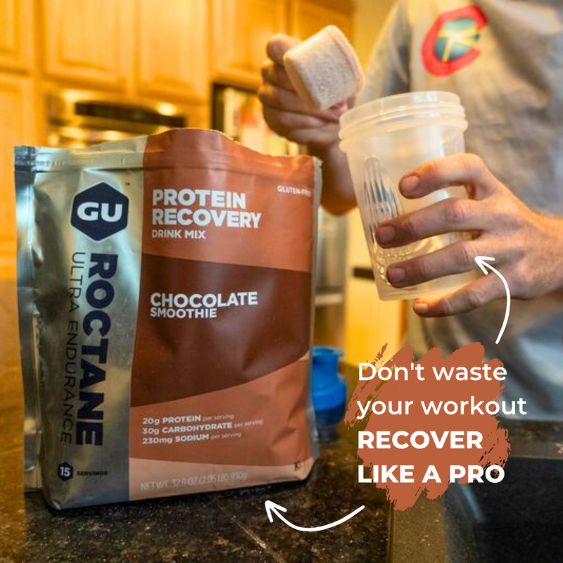 Load image into Gallery viewer, GU Energy Roctane Protein Recovery Chocolate Smoothie (62g)
