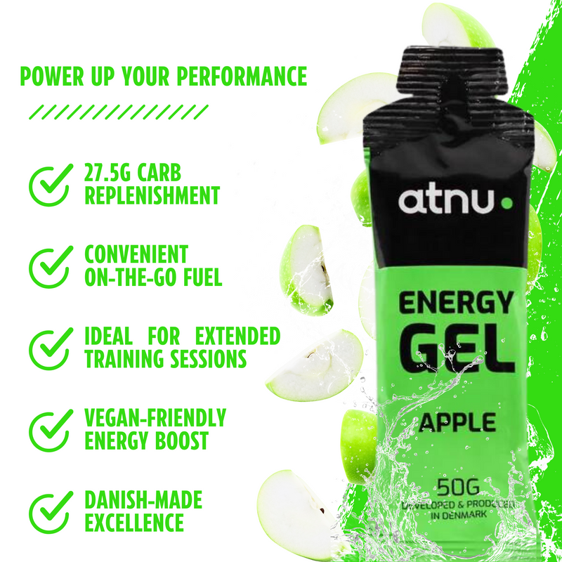 Load image into Gallery viewer, ATNU Energy Gel Apple (15x50g)
