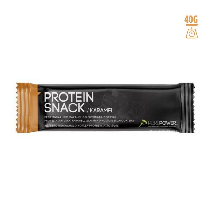 PurePower Protein Bar Caramel Chocolate Coated (40g)