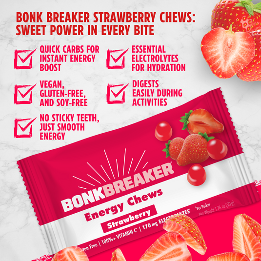 Bonk Breaker Energy Chews Strawberry (10x50g)