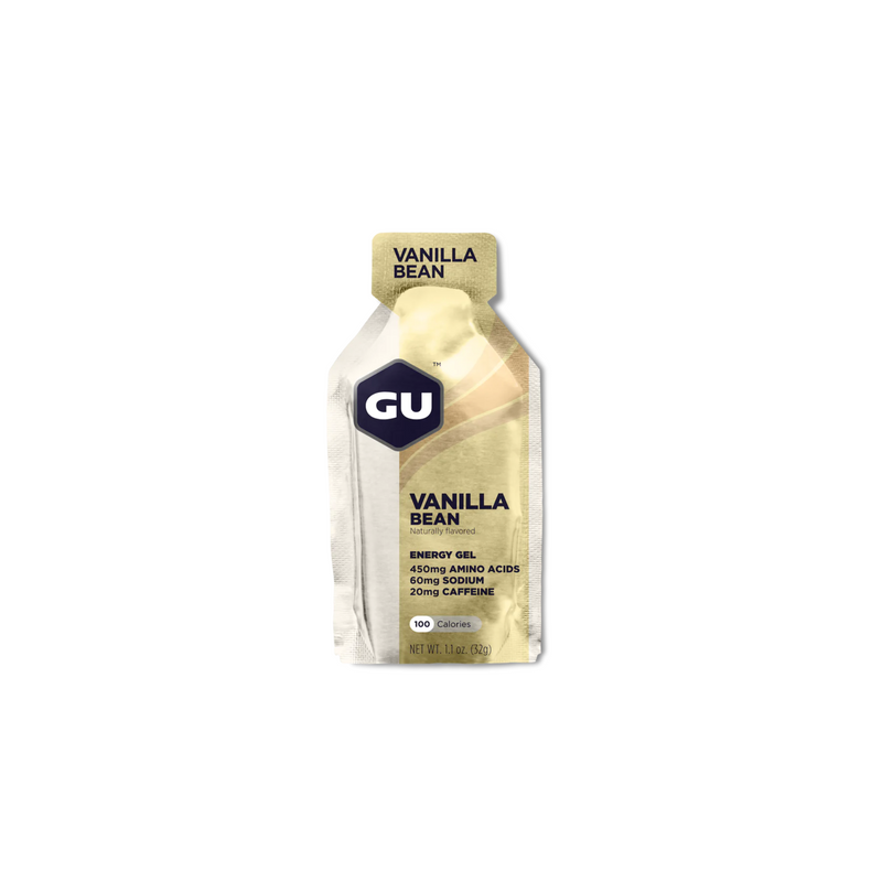 Load image into Gallery viewer, GU Energy Gel Vanilla Bean with Caffeine (32g)
