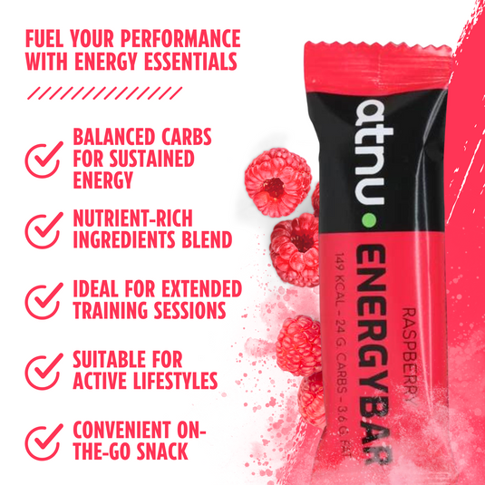 ATNU Energy Bar Raspberry (12x40g)