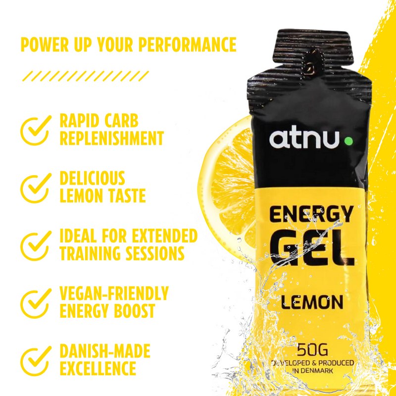 Load image into Gallery viewer, ATNU Energy Gel Lemon (15x50g)
