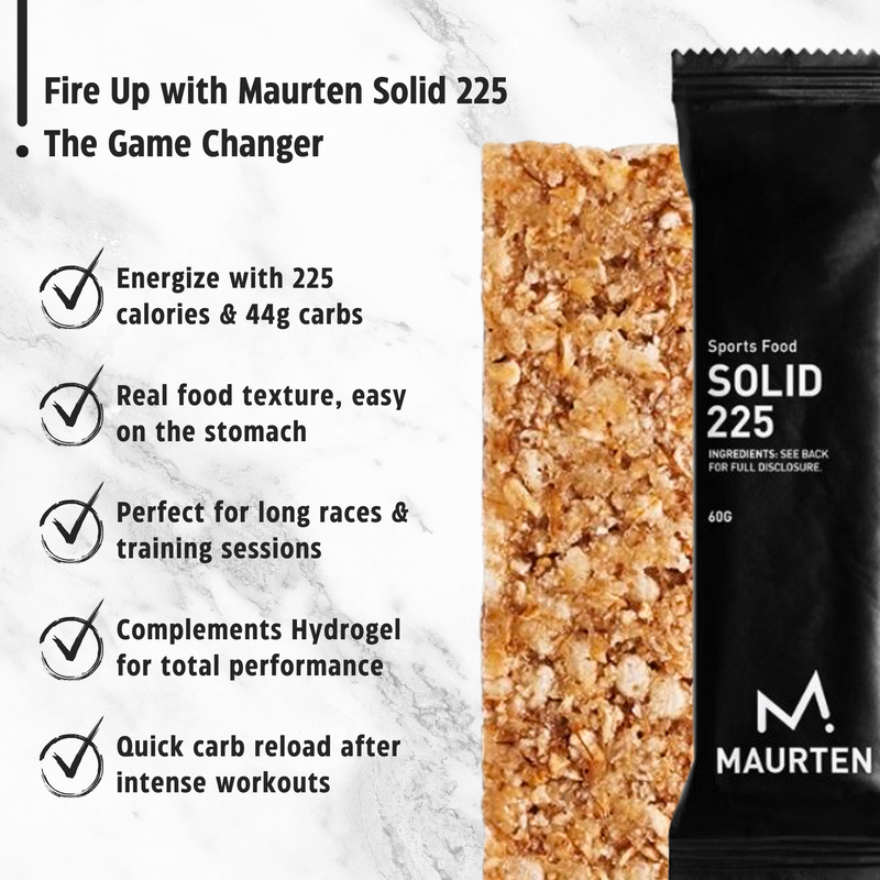 Load image into Gallery viewer, Maurten  Energy Bar Solid 225 (60g)
