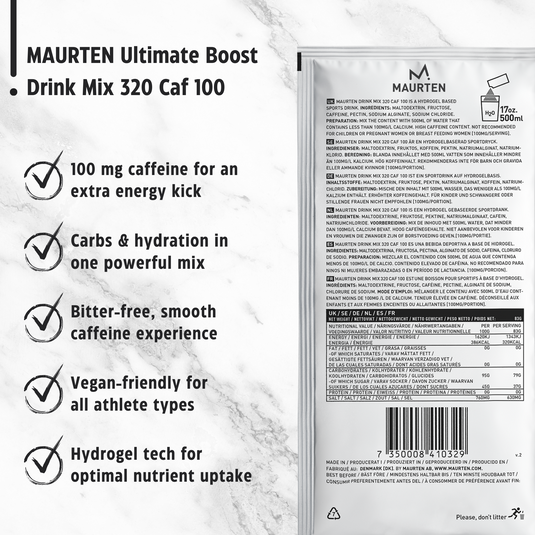 Maurten Energy Drink Mix 320 Caf 100 (14 x 83g)