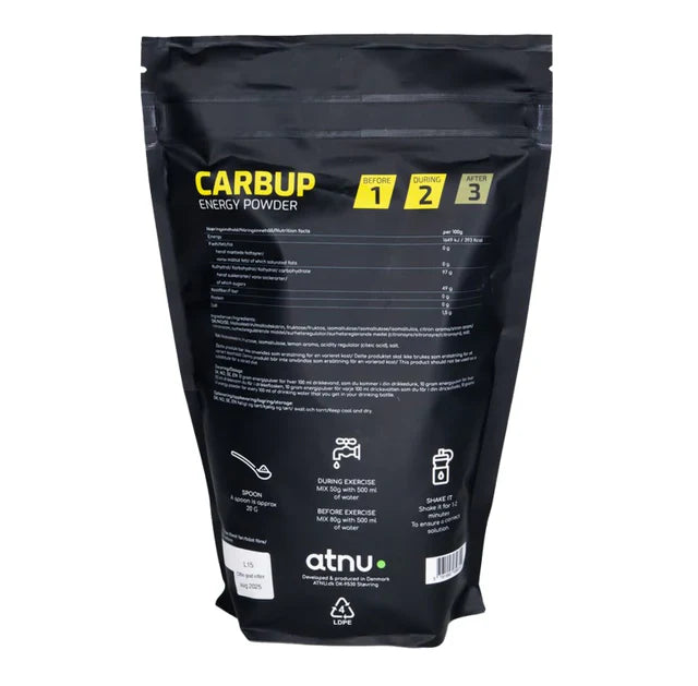 Load image into Gallery viewer, ATNU Carbup 2.0 Energy Powder Lemon 1 kg
