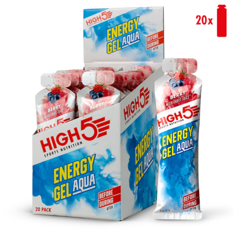 Load image into Gallery viewer, High5 Energy Gel Aqua Berry (20x66g)
