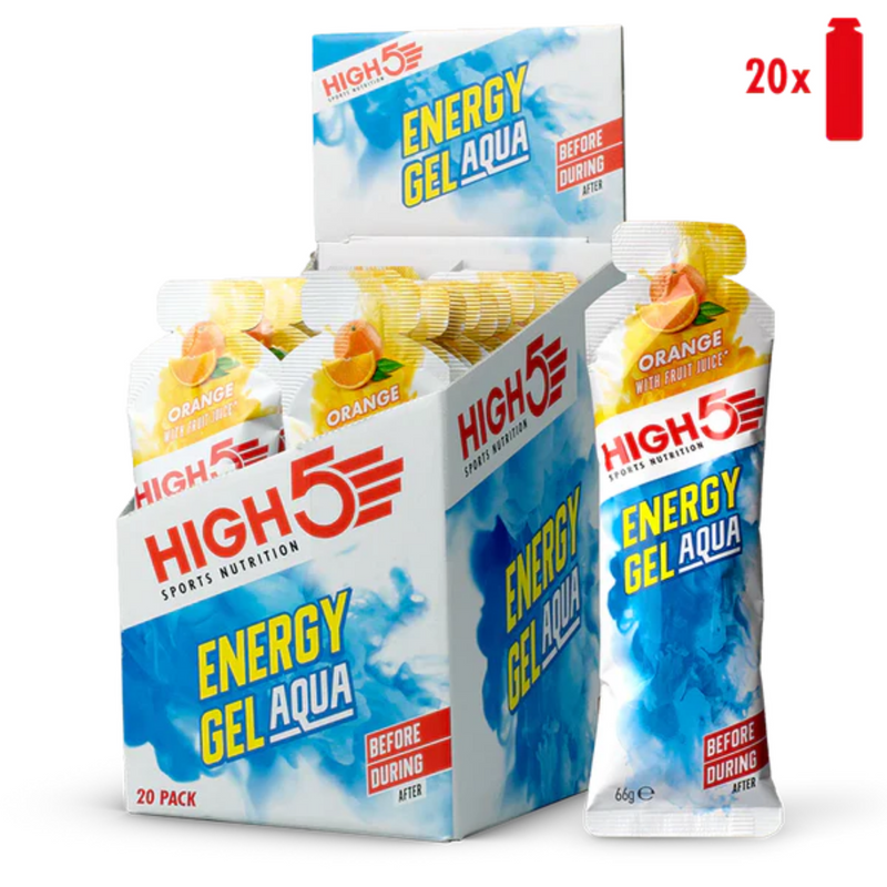 Load image into Gallery viewer, High5 Energy Gel Aqua Orange (66g)
