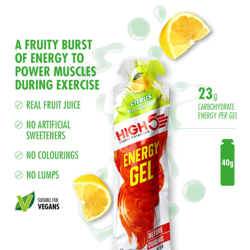 Load image into Gallery viewer, High5 Energy Gel Citrus (40g)
