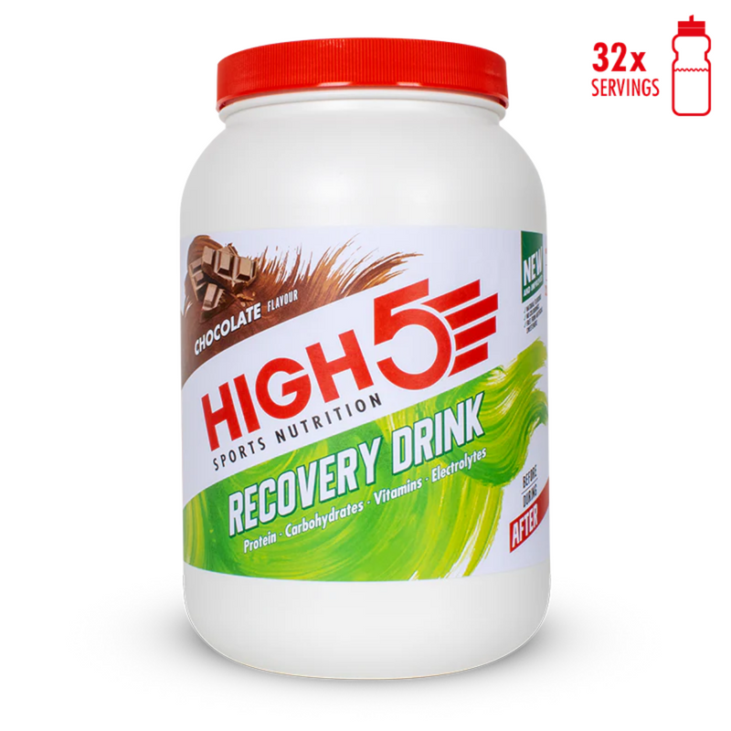 Load image into Gallery viewer, High5 Protein Recovery Drink Powder Chocolate - 1600 g
