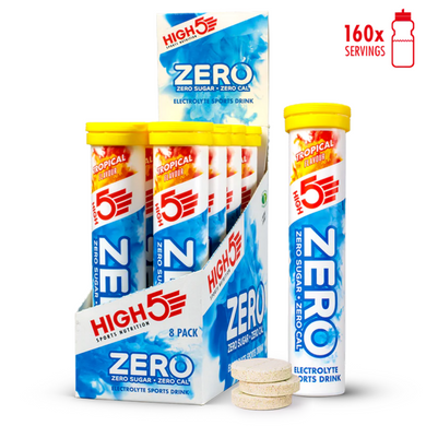 High5 Electrolyte Tabs ZERO Tropical (8 x 20 tabs)