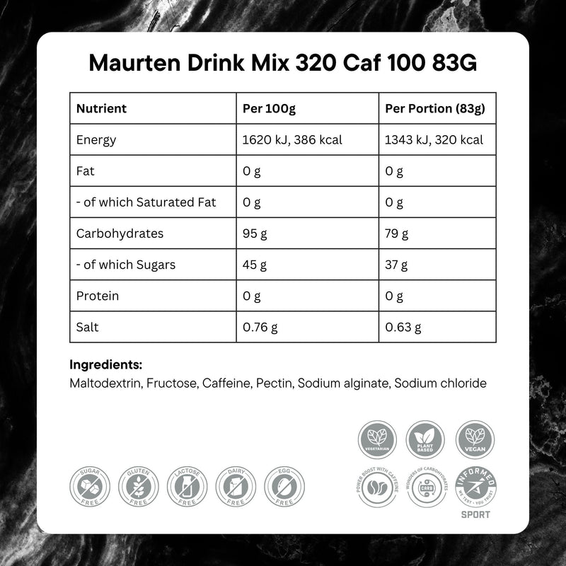 Load image into Gallery viewer, Maurten Energy Drink Mix 320 Caf 100 (14 x 83g)
