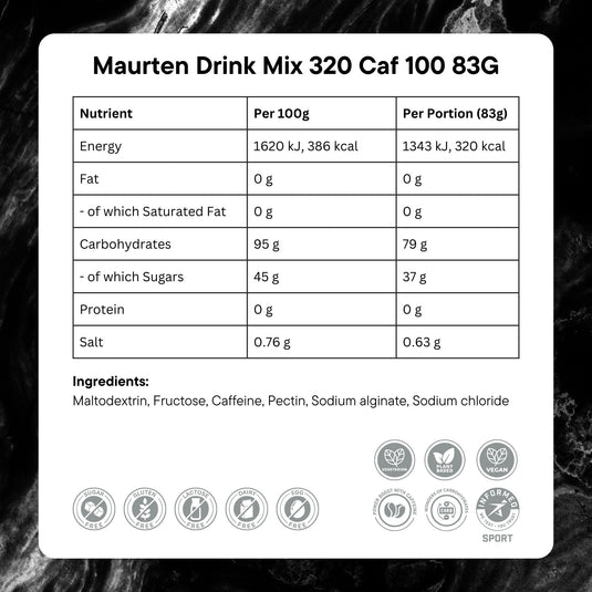 Maurten Energy Drink Mix 320 Caf 100 (14 x 83g)