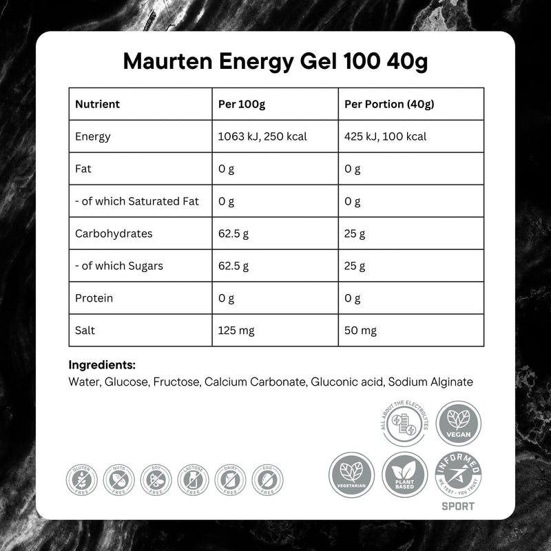 Load image into Gallery viewer, Maurten Energy Gel 100 (12x40g)
