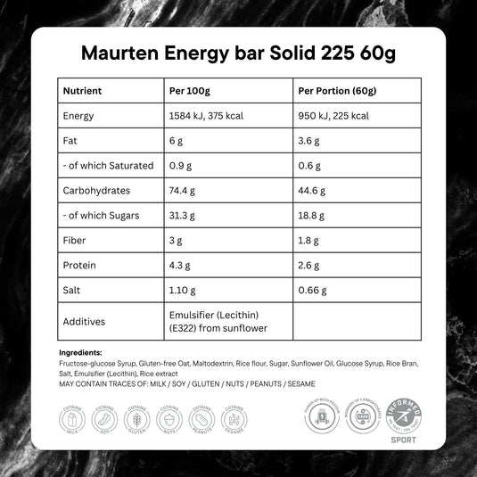 Maurten  Energy Bar Solid 225 (60g)