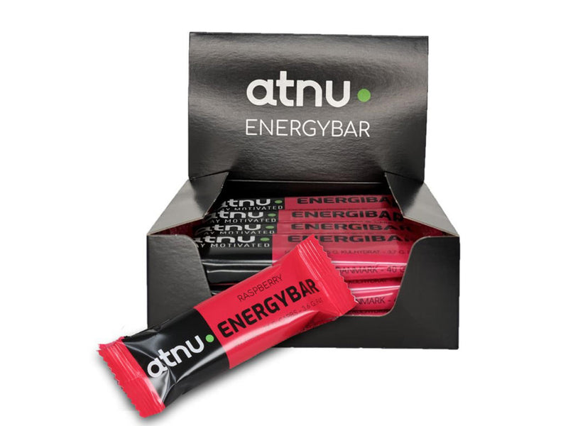 Load image into Gallery viewer, ATNU Energy Bar Raspberry (12x40g)
