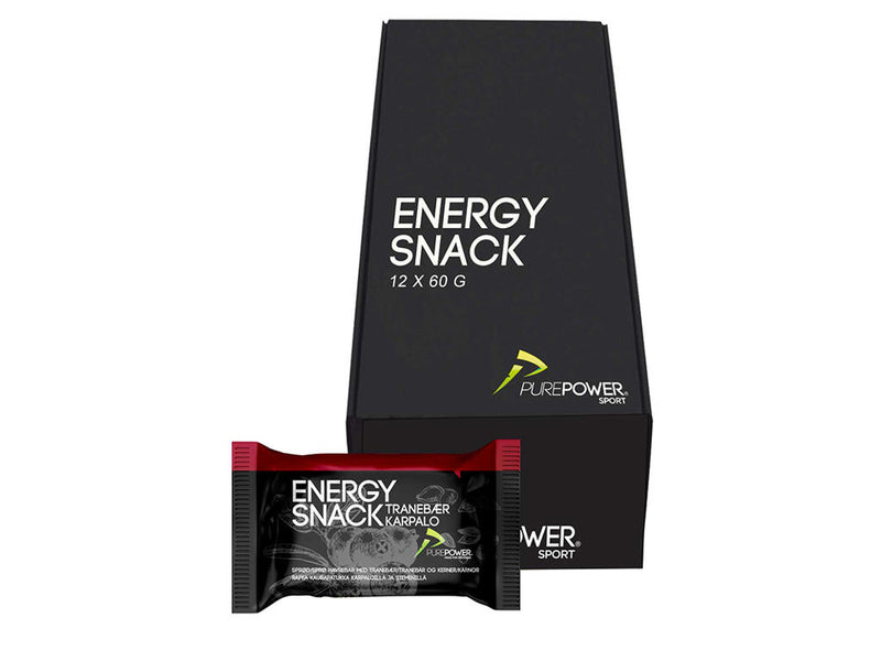 Load image into Gallery viewer, PurePower Cranberry Energy Bar (12x60g)
