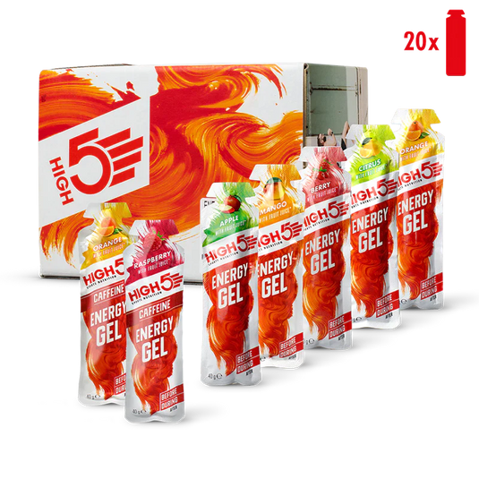 High5 Energy Gel Mixed Flavors 40 g x 20 pcs.