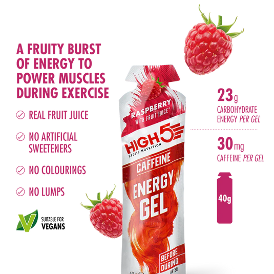 High5 Energy Gel Mixed Flavors 40 g x 20 pcs.