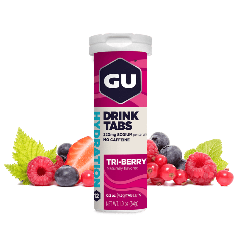 Load image into Gallery viewer, GU Energy Drink Tabs Tri-Berry
