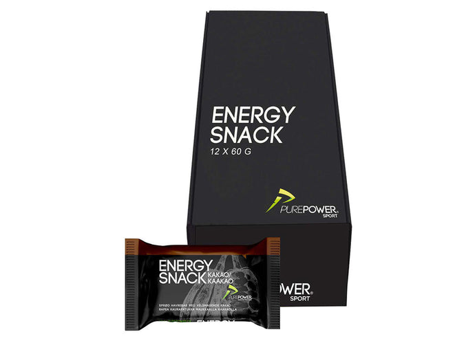 PurePower Energy Bar Oat/Cocoa (12x60g)